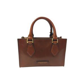 the bridge Handtasche Rindleder braun